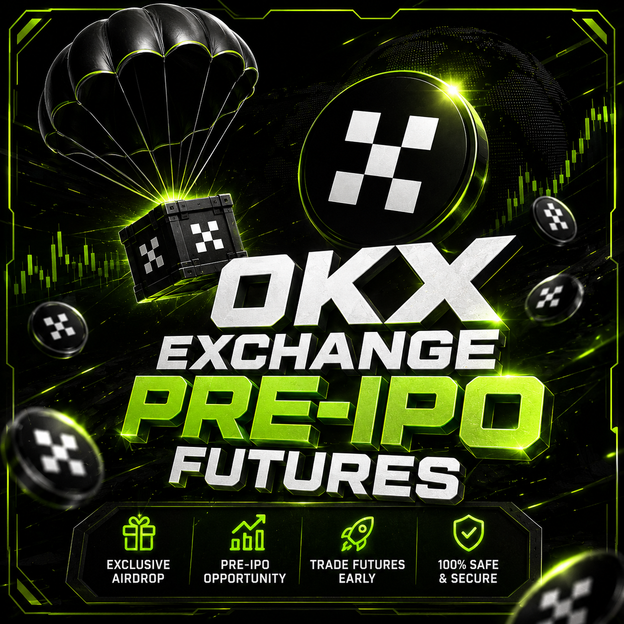 OKX Airdrop - OKX Pre-IPO Futures Trading | Private Company Exposure & Leverage.