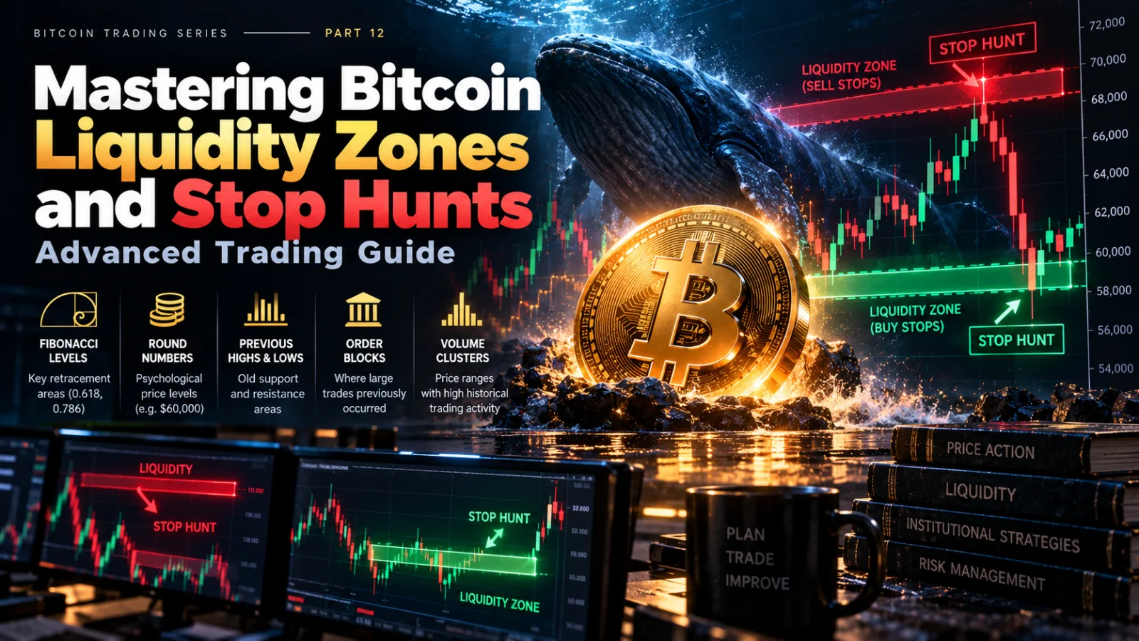 Bitcoin Liquidity Zones & Stop Hunts | Advanced Trading Strategy for 2025