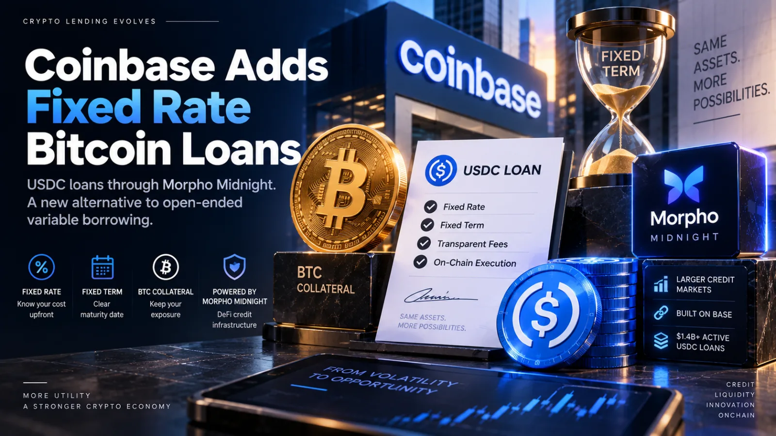Coinbase Put a Clock on Bitcoin Loans and the Risk Moved