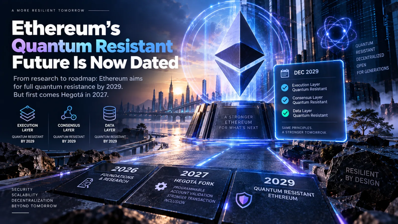 Ethereum Put Quantum Security on a Clock but Hegotá Comes First