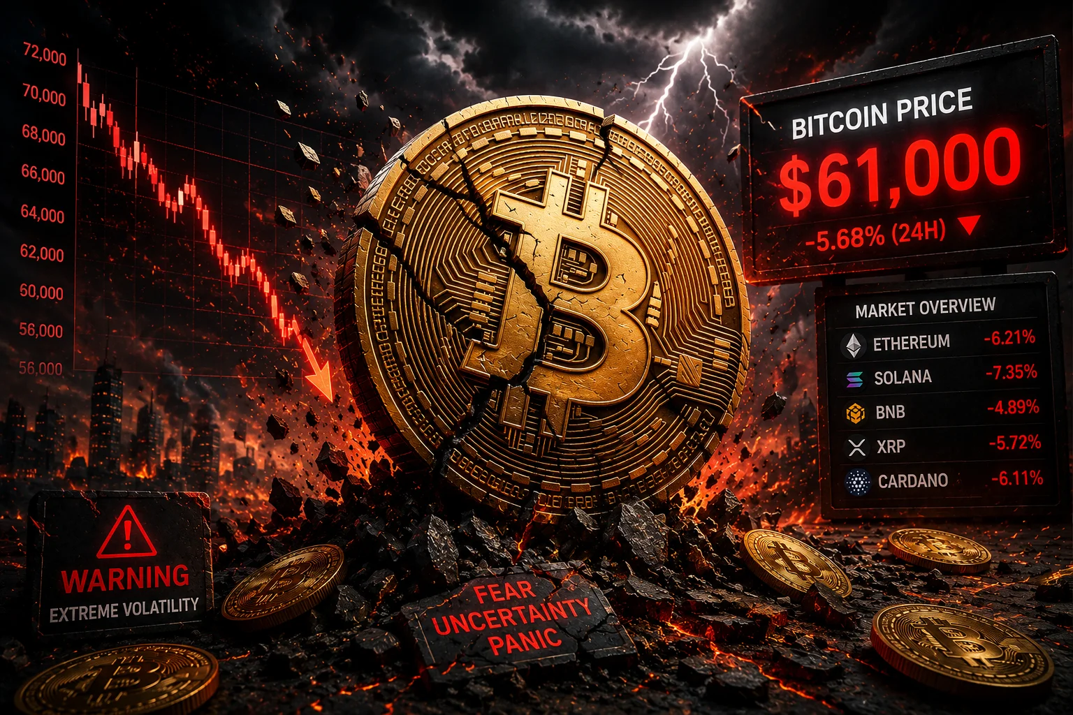 Is Bitcoin Crashing? The Real Reasons Behind the Latest BTC Price Drop