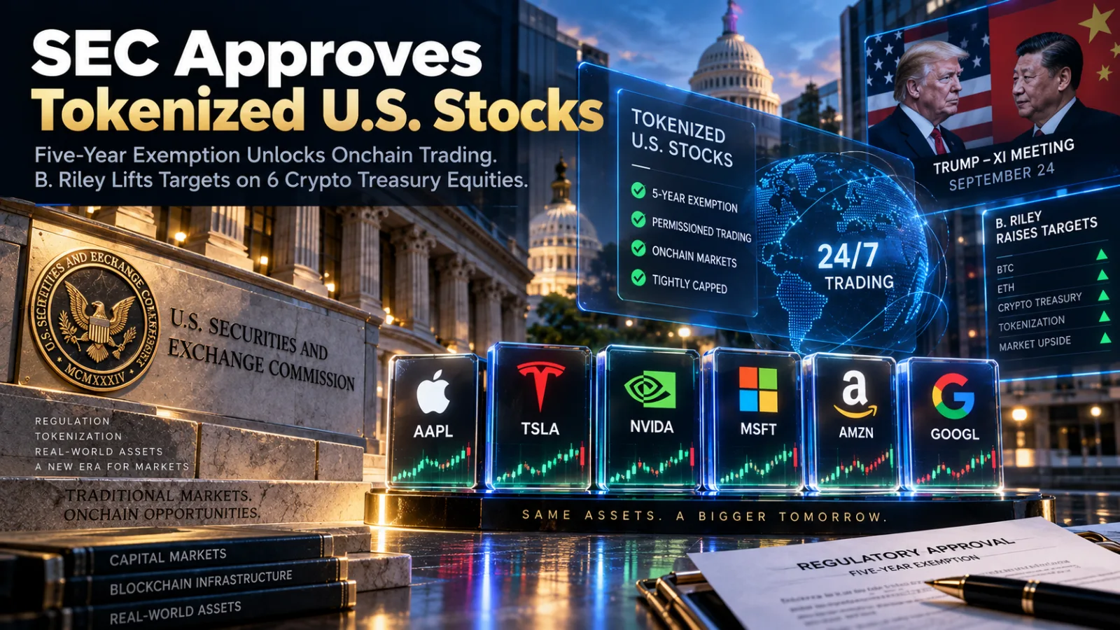 SEC Cleared Tokenized Stocks but Crypto Treasury Bulls May Be Early