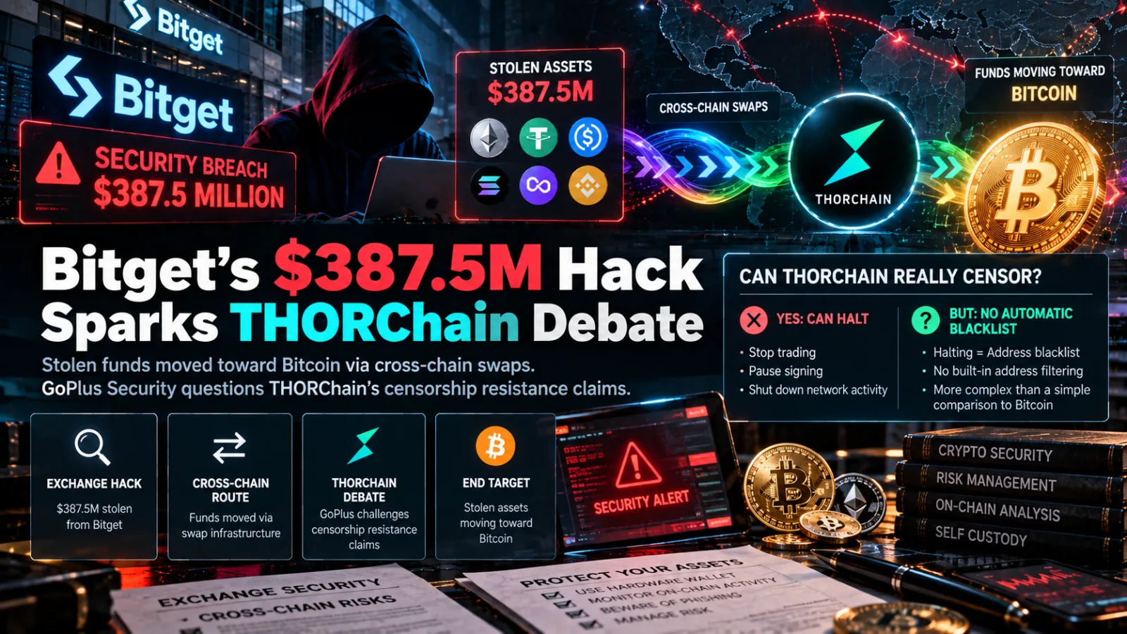 The Bitget Hack Just Put THORChain's Biggest Claim on Trial