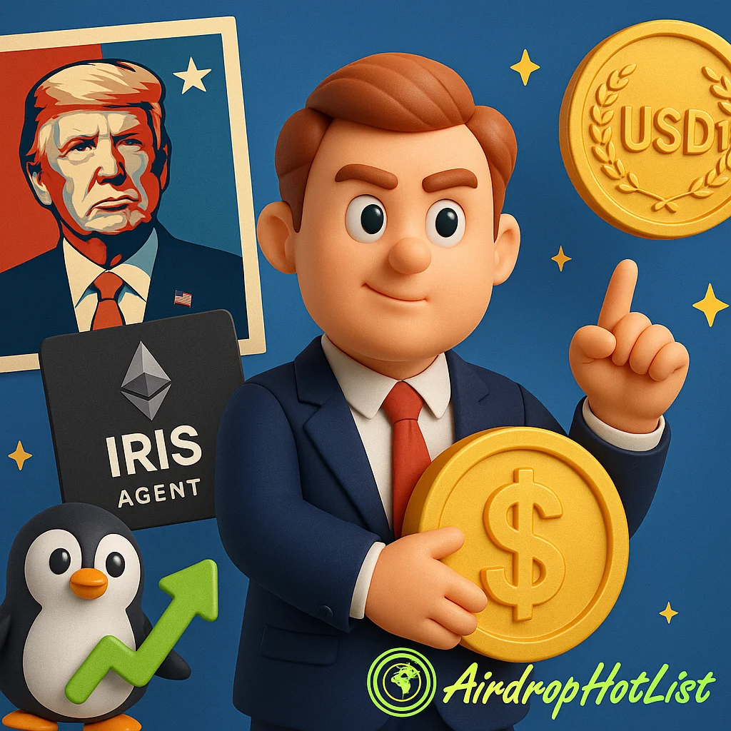 Weekly Crypto Roundup – WLFI, Trump Wallet News, IRIS Token Launch & BTC Moves