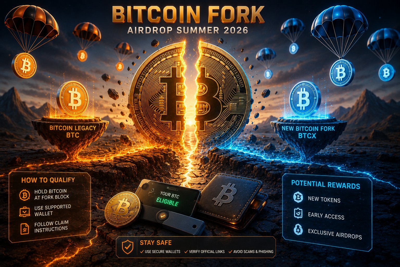 Why Bitcoin Fork Airdrops in Summer 2026 Are on Every Crypto Hunter’s Radar