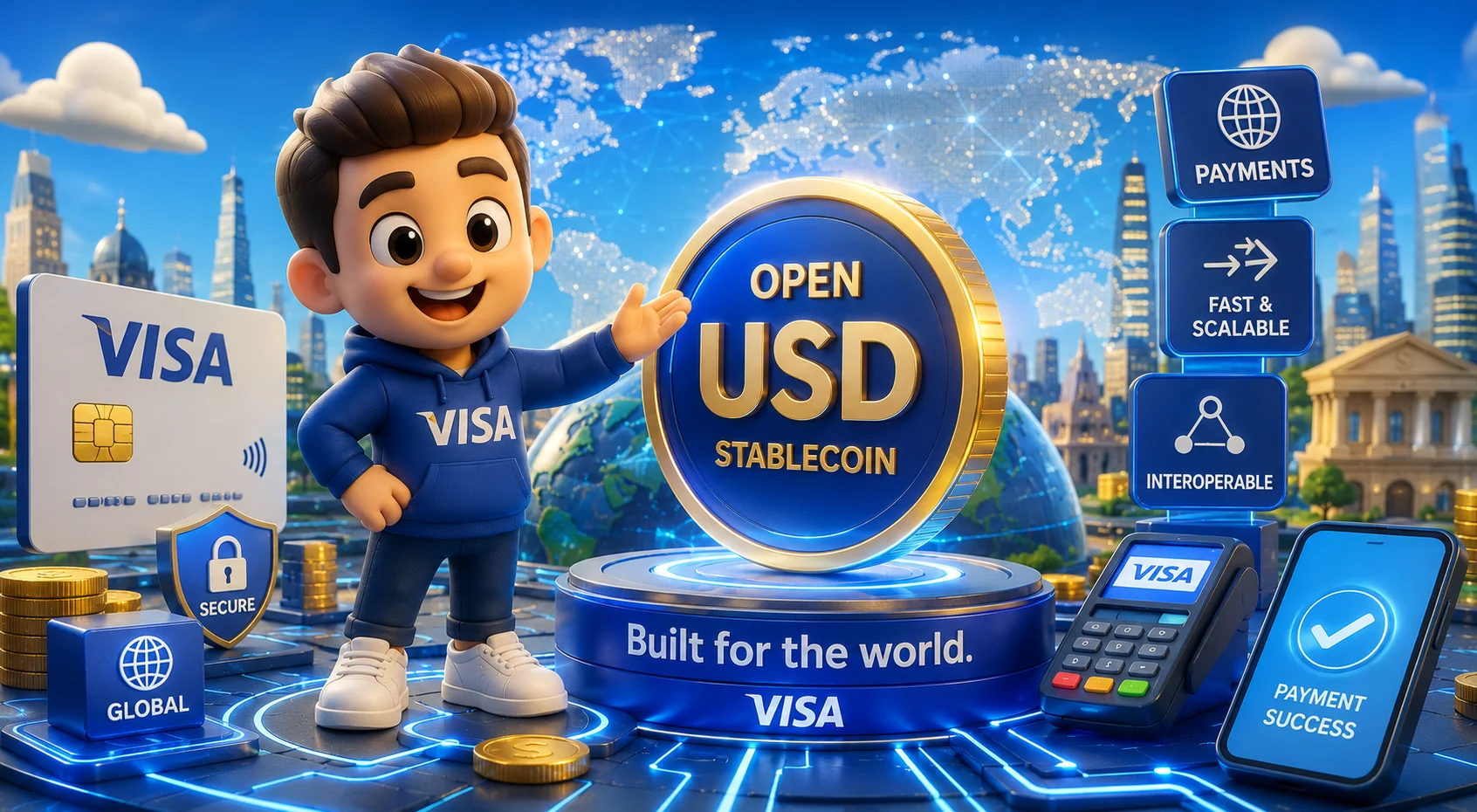 Why Visa's Open USD Stablecoin Could Reshape Crypto Payments